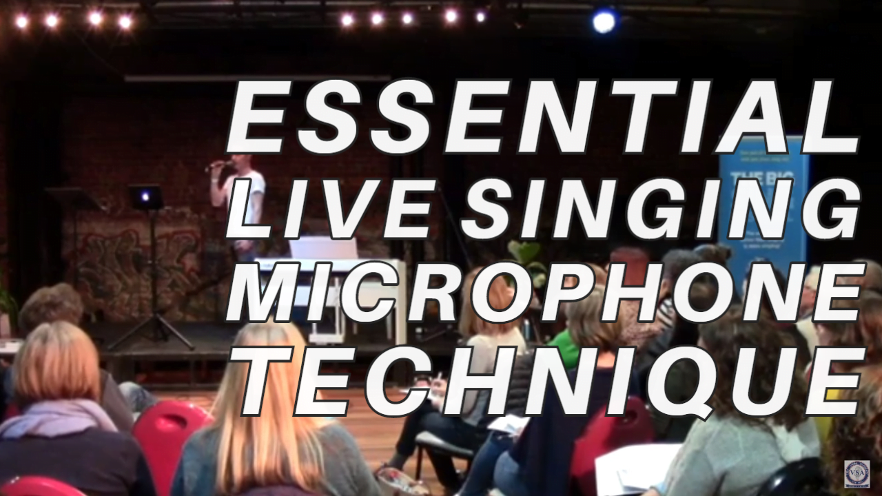 Essential Live Singing Microphone Technique