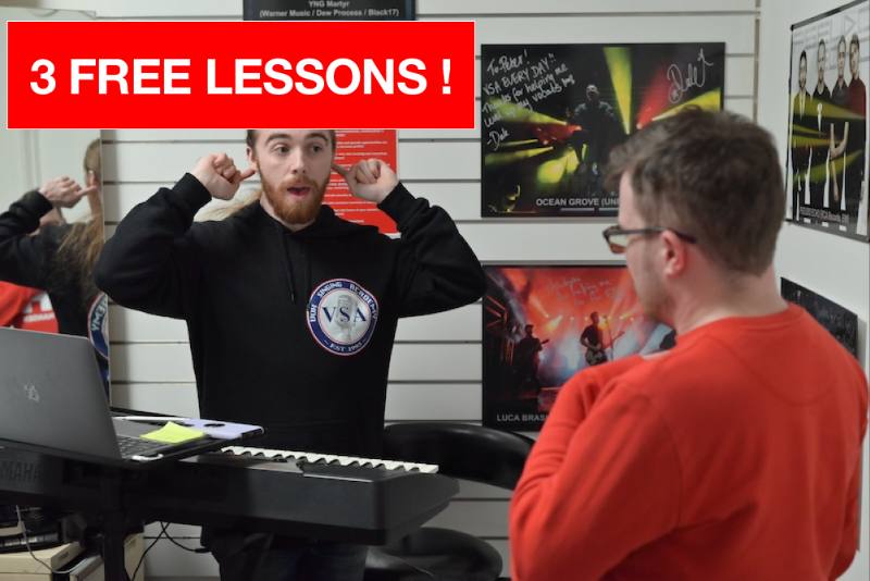 Special offer: 3 free singing lessons